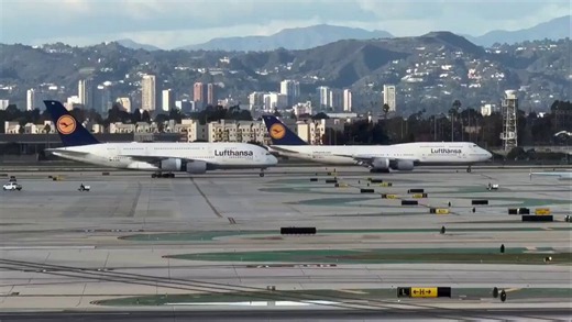 When the 747 and A380 line up, you stop and watch!