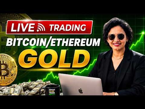 Crypto & Gold Live Trading || 20 May || Balraj Trading Tech - Tejaswini Balraj