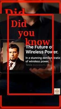 Tesla Was Right! Wireless Power is Finally Here ⚡