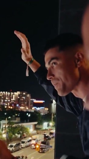 The noise when Cristiano Ronaldo went out on the balcony to celebrate Portugal's World Cup win 😳🔉
