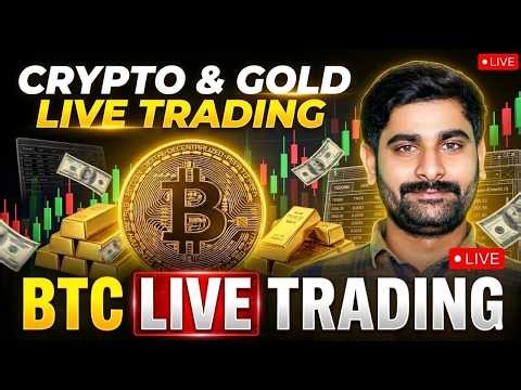 🔴LIVE GOLD TRADING , BTC LIVE TRADING /XAUUSD LIVE /BTCUSDLIVE #goldtrading #livetrading