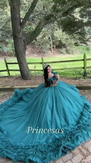 Forest Princess Ball Gown of Royal Grace