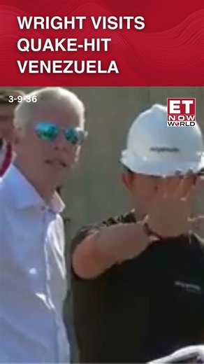 US Energy Secretary Wright Visits Earthquake-hit Venezuela Area #shorts #venezuela #us