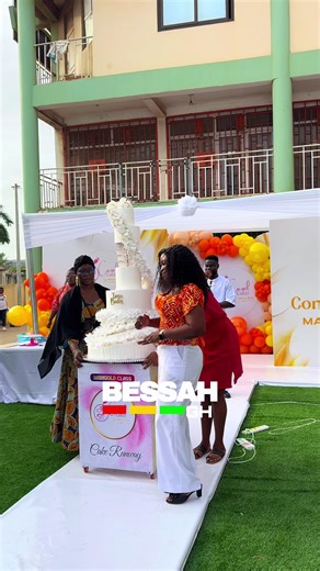 LIVE | Graduates celebrate with their families as they mark a proud milestone at Casel Cakes School’s first-ever Graduation Ceremony and Cake Exhibition, currently taking place at Gbawe Gravel Junction. Interested in joining the school? Call 0241718380 for enquiries. Follow @Casel cakes 0241718380 - #bessahghlive