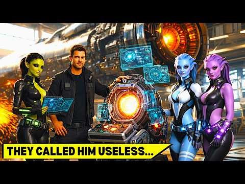 The Galaxy Mocked Three Alien Engineers for Trusting a Human… Then His Machine Changed History