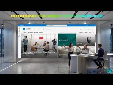 Microsoft SharePoint Tutorial for Beginners | Choosing the right site template