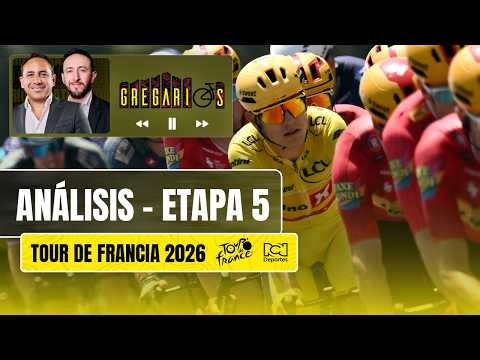 🔴EN VIVO🔴Gregarios - Etapa 5: Tour de Francia 2026 - con Mario Sabato y Juan Charry
