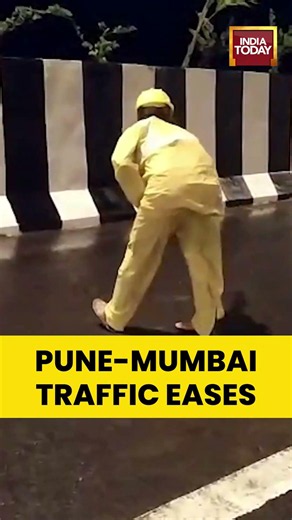 Pune-Mumbai Expressway: Missing Link Reopens, Two Lanes Restored For Traffic #shorts