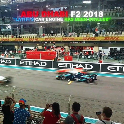 The Nightmare Crash Of F2 Abu Dhabi 2018.😨💥 #f1 #formula1