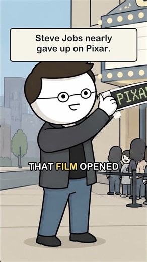 Steve Jobs poured almost $50 million into Pixar and nearly gave up on it before Toy Story.