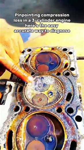 3-Cylinder Compression Test Made Easy & Accurate#automobile#mechanic#carmaintenance#usa#machine