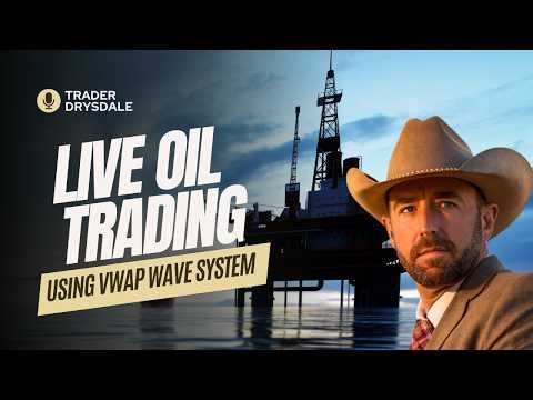 $2.3k Trading Oil Futures with VWAP Wave System & Initial Balance
