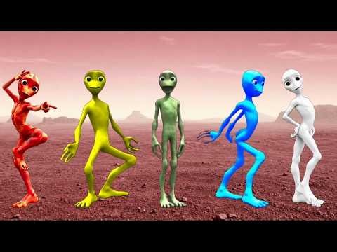 🔥 Which Alien Moves BEST? #AlienDance #dancebattle