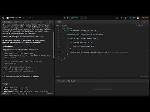 Leetcode 80 - Remove Duplicates from Sorted Array ||