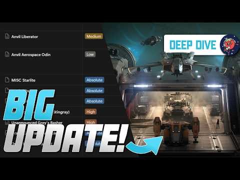 All 9 Star Citizen Ships in Development | Anvil Liberator Progress + More