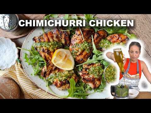 Grilled Chicken with Chimichurri