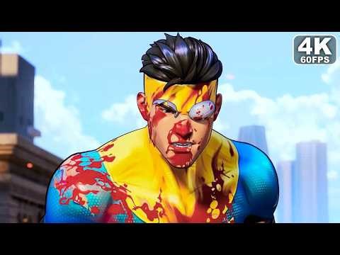 INVINCIBLE VS Story All Cutscenes Full Movie [4K 60FPS]