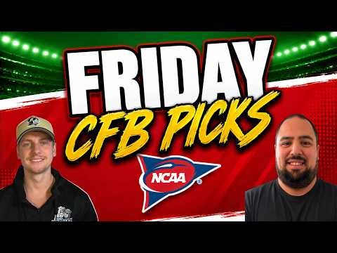 College Football Picks For Today Friday 10/2/26 - Best Friday CFB Bets are ON DECK!