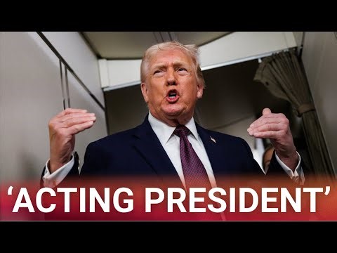 Trump asserts himself as 'Acting President' of Venezuela in hilarious Truth Social post