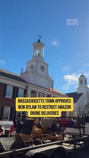 Residents in Westboro, Massachusetts are pushing back against Amazon's plans to launch drone deliveries in their community. Approved at a special town meeting, a new bylaw would regulate commercial drone deliveries, addressing issues such as noise, privacy, and public nuisance if it receives state approval. State Senator tells WBZ’s Aaron Parseghian,