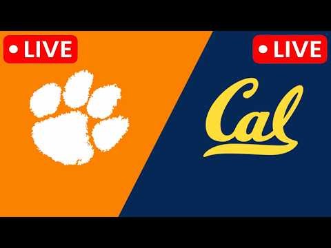 Clemson vs California LIVE FULL HD | NCAAF 2026 | College Football Week 4