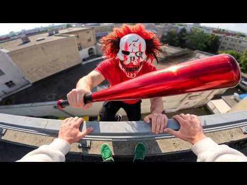 Horror Clowns VS Parkour POV | Halloween Chase X