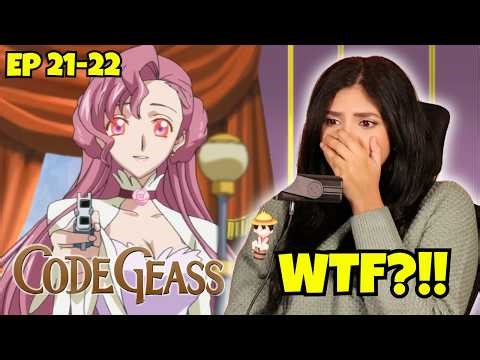 THIS SCARRED ME 😭 | Code Geass Ep 21 and 22 Reaction