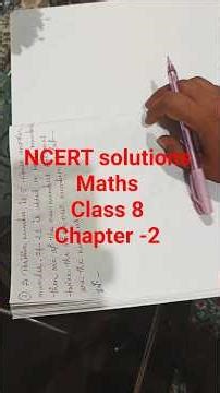 NCERT SOLUTIONS 🔥|MATHS|Class -8|Chapter -2|Exercise -2.4|SOLUTIONS|