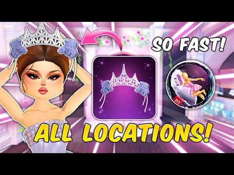 How to UNLOCK the PETAL CROWN + SECRET BADGE!👑(NEW EASIER UPDATE) | Dress to impress Quest