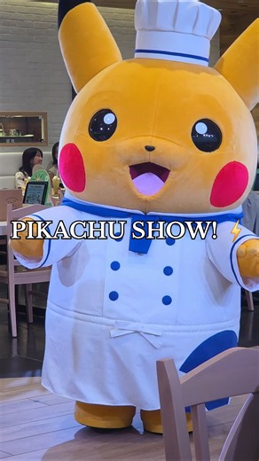 CHEF PIKACHU SHOW?! ⚡👨‍🍳 | POKÉMON CAFE TOKYO