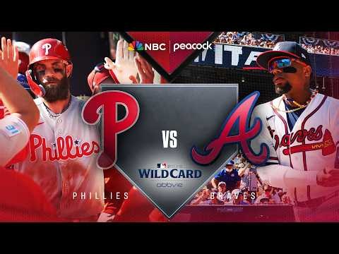 Philadelphia Phillies vs. Atlanta Braves Game 2 | 2026 NL WILD CARD SERIES HIGHLIGHTS | 9/30/26