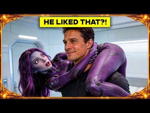 Alien Assassin Wrapped Her Legs Around His Neck, He Carried Her to Bed Still Attached