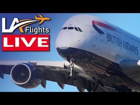 🔴LIVE NOW AT LOS ANGELES INTERNATIONAL AIRPORT!