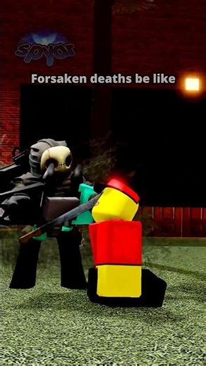Forsaken Rocket Death | Forsaken Animation #forsaken #roblox #robloxanimation