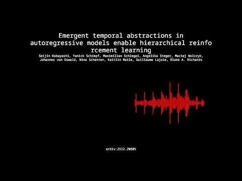 2512.20605 - Emergent temporal abstractions in autoregressive models enable hierarchical reinforceme