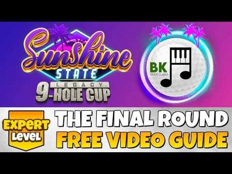 FINAL QUALIFYING ROUND PLAY-THROUGH | Sunshine State Legacy 9-Hole Cup | Golf Clash Guide