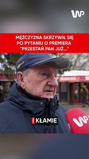 "Przestań pan już...". Wymowne reakcje seniorów na pytania o Donalda Tuska