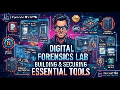 Episode 03.2026: Digital Forensics Labs & Tools | Launching Your Tech Career & Beyond