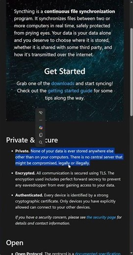 Evernote and notion, google drive alternative #syncthing peer to peer storage