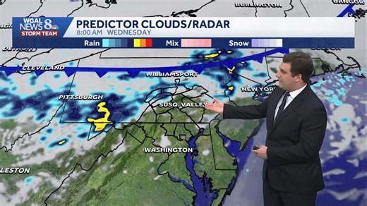 May-like temps continue across south central Pennsylvania; few storms possible Tuesday evening