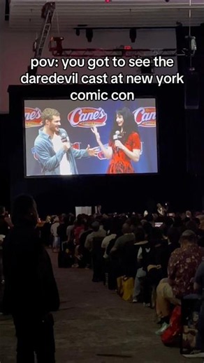 got to see the daredevil cast at new york comic con and can’t wait to see born again season 3