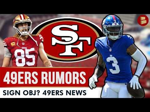 San Francisco 49ers Rumors On Signing WR Odell Beckham Jr. After Being Cut By Giants + 49ers News