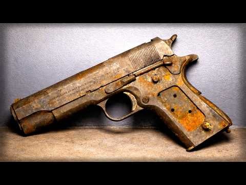 Restoration of a Rare WW2 1911a1, (test firing). #restoration