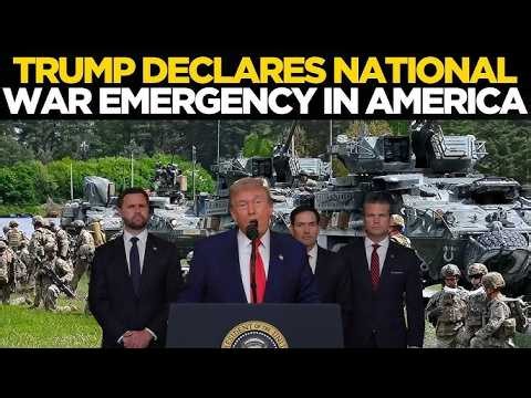 Donald Trump LIVE | US President Drops BOMBSHELL; Declares Emergency Warning In America | US News