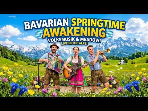 🌸🎺 Bavarian Spring Awakening Volksmusik — Alpine Folk Melodies for Welcoming the New Season 🎶