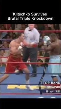 Klitschko Survives Brutal Triple Knockdown