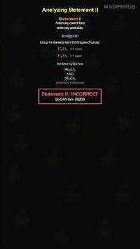 NEET 2025 Q 52 Nitrogen Family #inorganicchemistry #neetchemistry #medicalentrance #nitrogenfamily