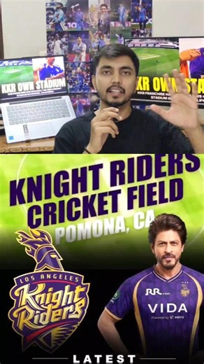 🚨 Shah Rukh Khan's Knight Riders Open New Stadium in America! #viral #shorts