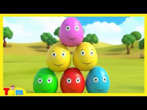 Surprise Eggs + More Nursery Rhymes and Kids Songs | Tim Time