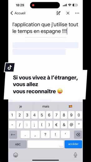 🤯 En vacances, j’ai cru qu’il me manquait quelque chose… Et puis j’ai compris : ➡️ je n’utilise plus un traducteur 15 fois par jour 😅 Quand je vis en Espagne, ces 2 applications sont juste indispensables pour : 🇪🇸 comprendre 🗣️ parler 📱 survivre au quotidien Je vous montre celles que j’utilise le plus, en espagnol et en anglais 👇 - Google Traduction - Deepl Et toi ? Dis le en commentaire 💬 #V#VivreEnEspagneE#ExpatEspagneA#ApplicationsUtilesT#TraductionE#Espagnol